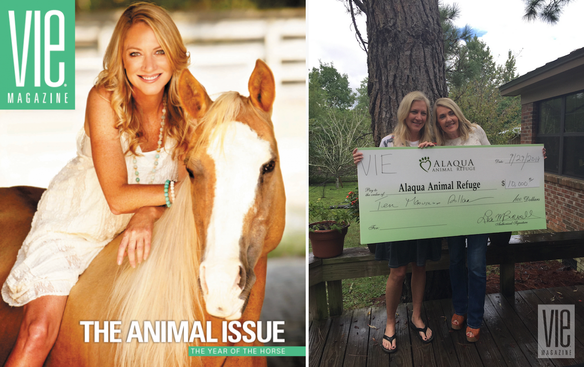 VIE Magazine Animal Issue with Alaqua Founder Laurie Hood