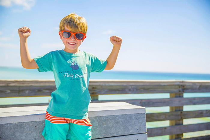Party Animal graphic t-shirt The Idea Boutique designed for Visit Panama City Beach