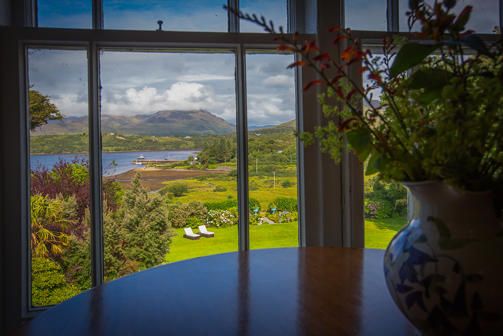 Rosleague Manor in Clifden Connemara Ireland