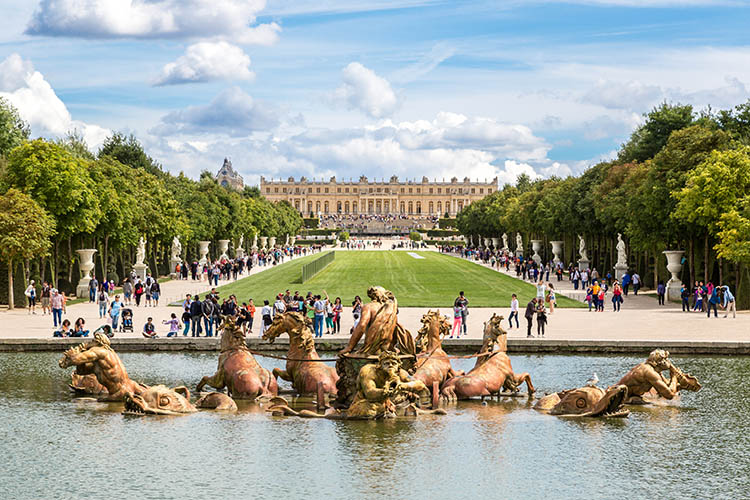 Versailles Garden and Palace in France