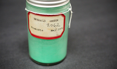 Emerald Green Edward Forbes Pigment Color