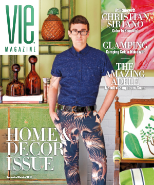 VIE Magazine's Home & Decor 2016 Cover with Christian Sirano