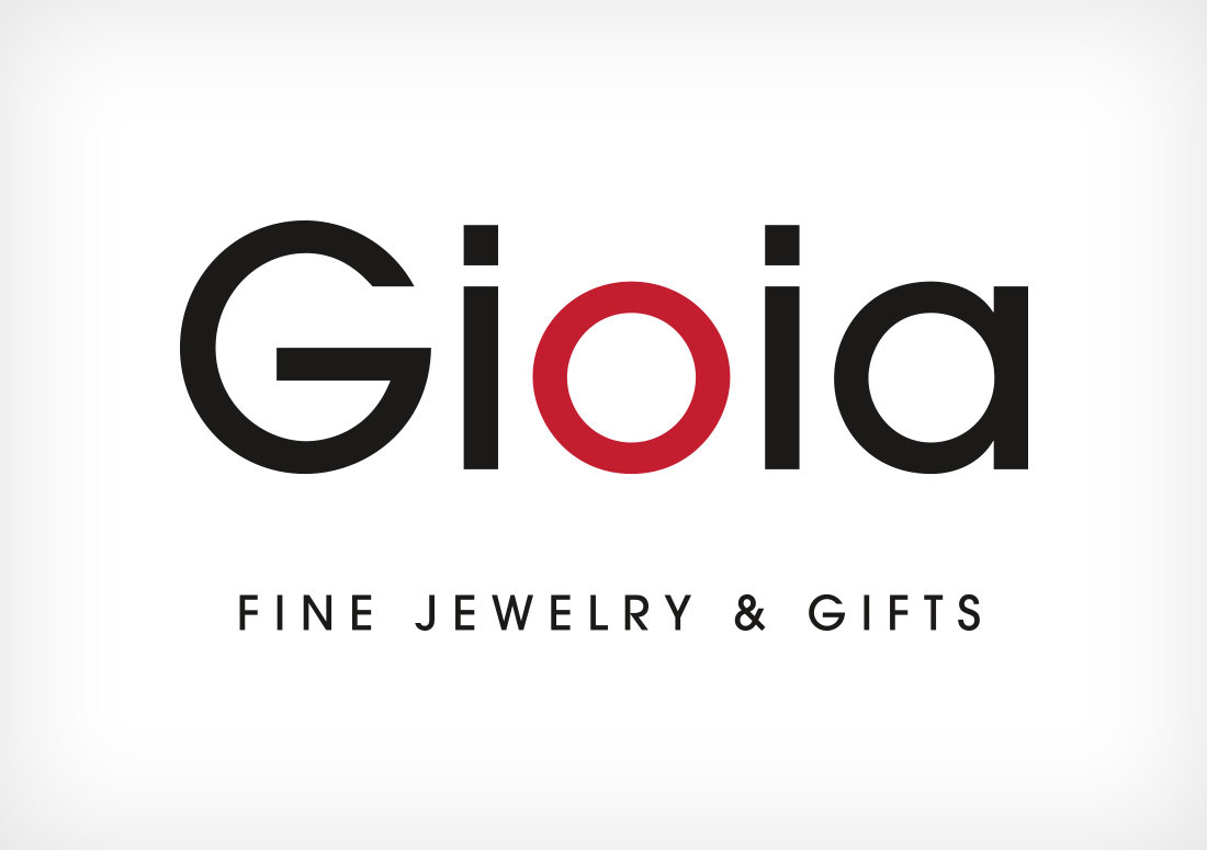 Gioia Fine Jewelry & Gifts Logo designed by The Idea Boutique