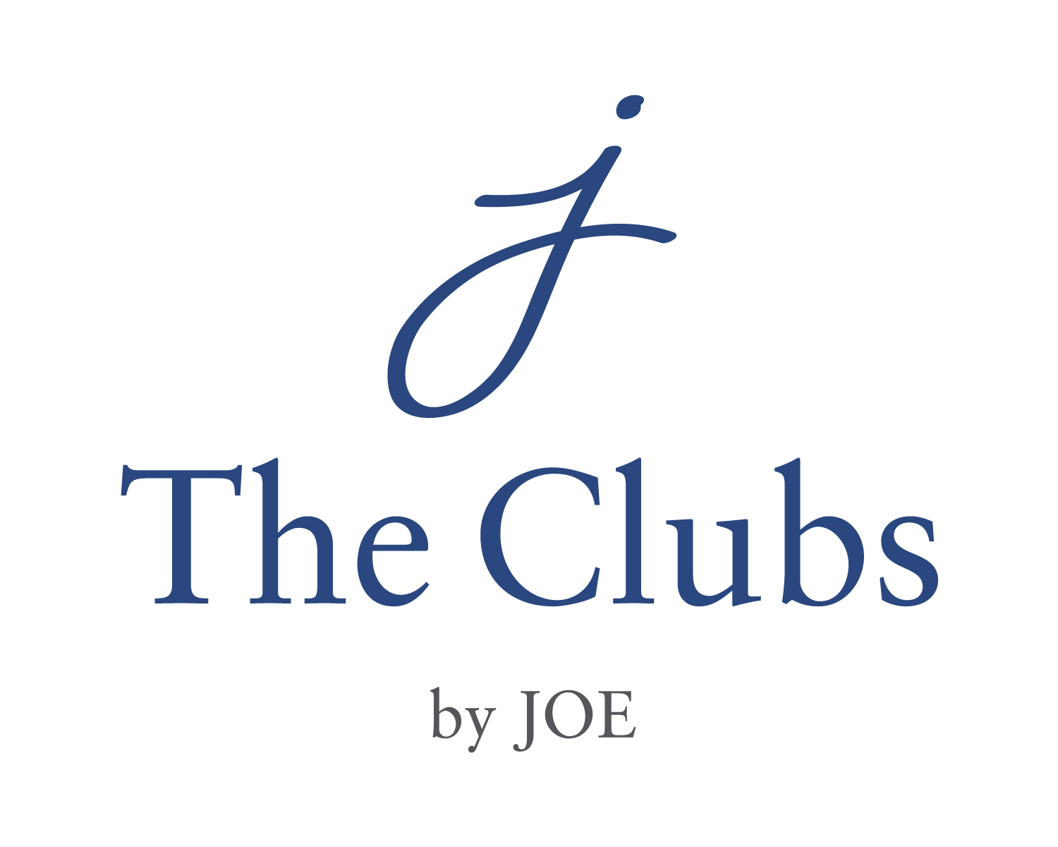 J The Clubs by JOE new logo design by The Idea Boutique