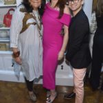 Fern Mallis, Debra Messing, and Christian Siriano attend the opening of Christian Siriano's new store, The Curated, hosted by Alicia Silverstone and sponsored by VIE Magazine on April 17, 2018, in New York City.