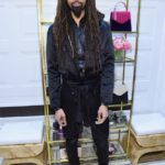 Stylist Ty Hunter attends the opening of Christian Siriano's new store, The Curated, hosted by Alicia Silverstone and sponsored by VIE Magazine on April 17, 2018, in New York City.