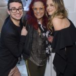 Christian Siriano, Patricia Fields, and Alicia Silverstone attend the opening of Christian Siriano's new store, The Curated, hosted by Alicia Silverstone and sponsored by VIE Magazine on April 17, 2018, in New York City.