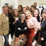 Fashion designer Christian Siriano and The Idea Boutique team attend the opening of Christian Siriano's new store, The Curated, hosted by Alicia Silverstone and sponsored by VIE Magazine on April 17, 2018, in New York City.